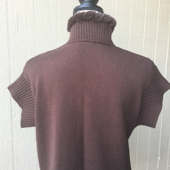 Cardigan Sweater Button up Brown Large - Picture 5 of 5